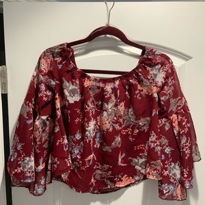 Charlotte Russe off the shoulder top